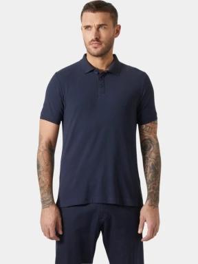 Helly Hansen Crewline Polo férfi galléros póló sötétkék színben 1