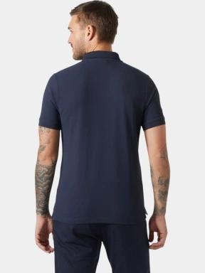 Helly Hansen Crewline Polo férfi galléros póló sötétkék színben 3