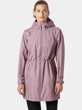 Helly Hansen W Westport Raincoat női esőkabát lila színben 1