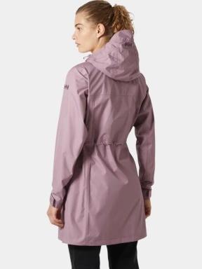 Helly Hansen W Westport Raincoat női esőkabát lila színben 3
