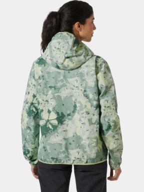 Helly Hansen W Graphic Rain Jacket női esőkabát zöld színben 3