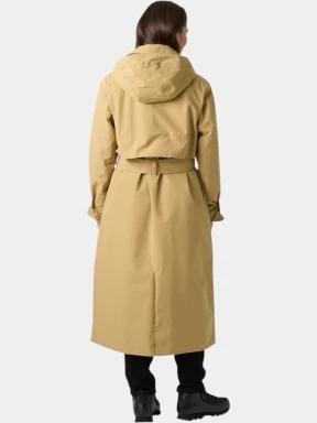 Helly Hansen W Avenue Ins Long Trench Coat női ballonkabát barna színben 3