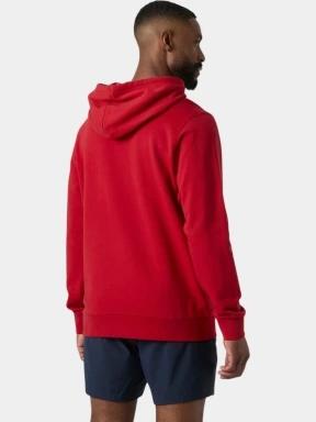 Helly Hansen Core Graphic Hoodie férfi kapucnis pulóver piros színben 3