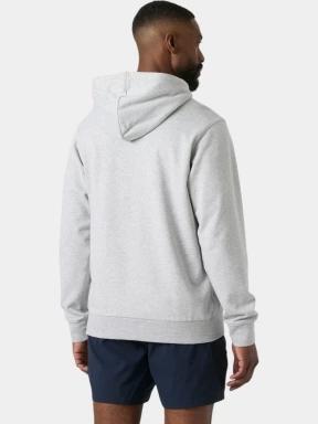 Helly Hansen Core Graphic Hoodie férfi kapucnis pulóver szürke színben 3