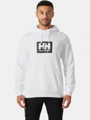 Helly Hansen Hh Box Hoodie férfi kapucnis pulóver fehér színben 1