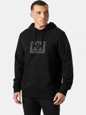 Helly Hansen Hh Box Hoodie férfi kapucnis pulóver fekete színben 1