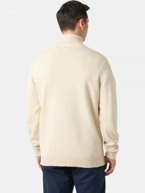 Helly Hansen Smoegen 1/2 Zip Sweater férfi kardigán homok színben 3