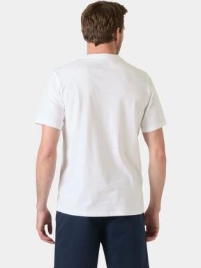 Helly Hansen Hudson T-Shirt férfi rövid ujjú póló fehér színben 3