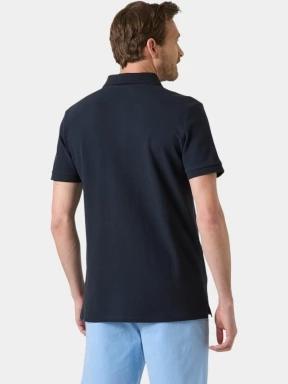 Helly Hansen Hudson Polo férfi galléros póló sötétkék színben 3