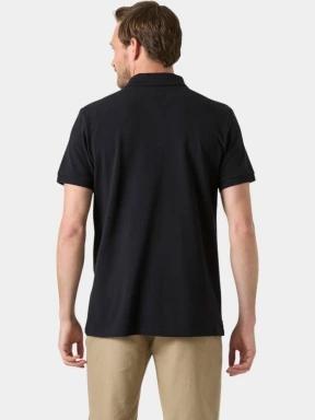 Helly Hansen Hudson Polo férfi galléros póló fekete színben 3