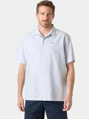 Helly Hansen Shore Ss Shirt férfi rövid ujjú ing világoskék színben 1