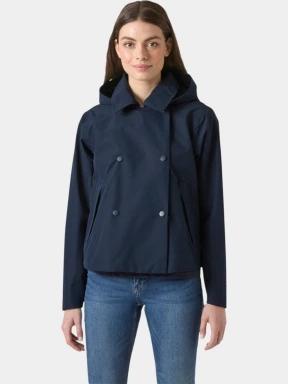 Helly Hansen W Avenue Short Trench női ballonkabát sötétkék színben 1