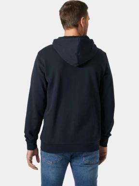 Helly Hansen Hh Logo Fz Hoodie férfi kapucnis pulóver sötétkék színben 3