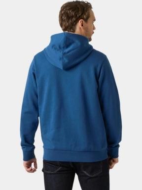 Helly Hansen Hh Logo Hoodie férfi kapucnis pulóver kék színben 3