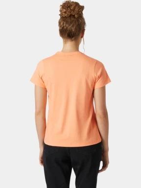 Helly Hansen W Core T-Shirt 2.0 női rövid ujjú póló narancssárga színben 3