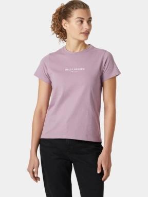 Helly Hansen W Core T-Shirt 2.0 női rövid ujjú póló lila színben 1