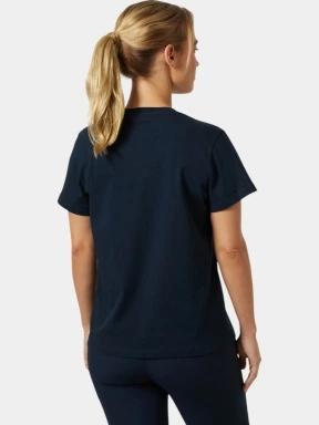 Helly Hansen W Hh Logo T-Shirt 3.0 női rövid ujjú póló sötétkék színben 3
