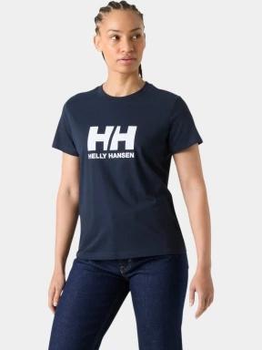 Helly Hansen W Hh Logo T-Shirt 3.0 női rövid ujjú póló sötétkék színben 1