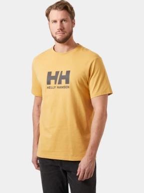 Helly Hansen Hh Logo T-Shirt 3.0 férfi rövid ujjú póló sárga színben 1