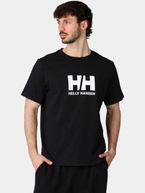Helly Hansen Hh Logo T-Shirt 3.0 férfi rövid ujjú póló fekete színben 1
