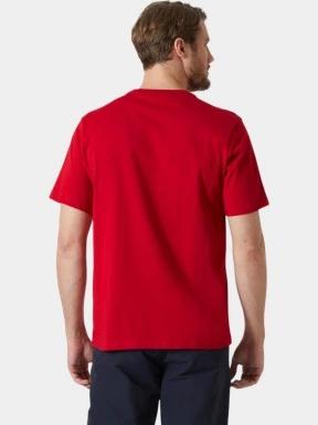 Helly Hansen Hh Logo T-Shirt 3.0 férfi rövid ujjú póló piros színben 3