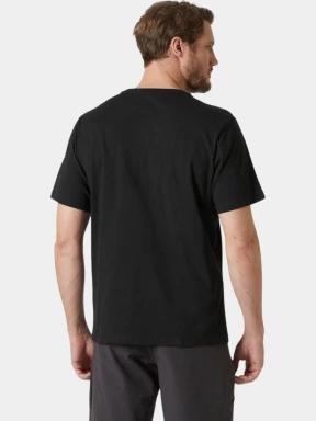 Helly Hansen Hh Logo T-Shirt 3.0 férfi rövid ujjú póló fekete színben 3