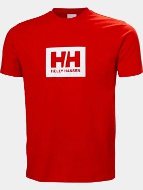 Helly Hansen Hh Box T 2.0 férfi rövid ujjú póló piros színben 1
