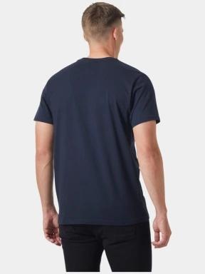 Helly Hansen Hh Box T 2.0 férfi rövid ujjú póló sötétkék színben 3