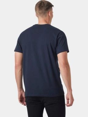 Helly Hansen Hh Box T 2.0 férfi rövid ujjú póló sötétkék színben 3