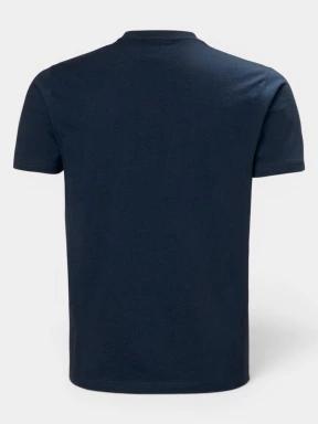 Helly Hansen Hh Box T 2.0 férfi rövid ujjú póló sötétkék színben 3