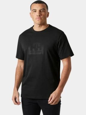 Helly Hansen Hh Box T 2.0 férfi rövid ujjú póló fekete színben 1