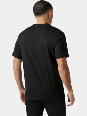 Helly Hansen Hh Box T 2.0 férfi rövid ujjú póló fekete színben 3