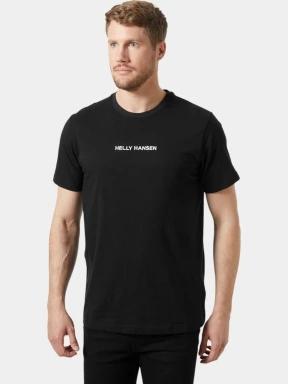 Helly Hansen Core T-Shirt 2.0 férfi rövid ujjú póló fekete színben 1