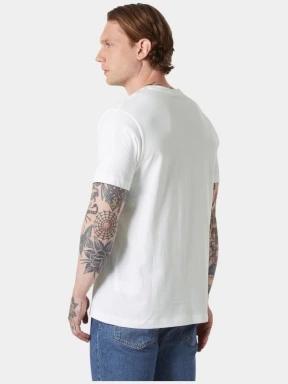 Helly Hansen Core Graphic T 2.0 férfi rövid ujjú póló fehér színben 3