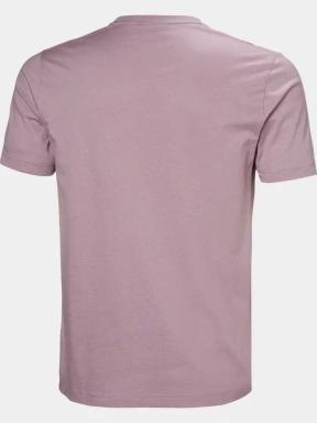 Helly Hansen Core Graphic T 2.0 férfi rövid ujjú póló lila színben 3