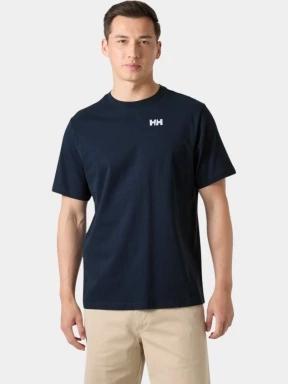 Helly Hansen Core Graphic T 2.0 férfi rövid ujjú póló sötétkék színben 1
