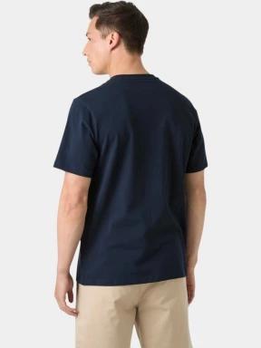 Helly Hansen Core Graphic T 2.0 férfi rövid ujjú póló sötétkék színben 3