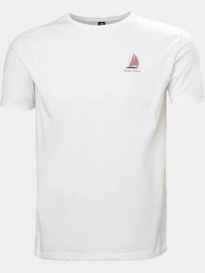 Helly Hansen Shoreline T-Shirt 3.0 férfi rövid ujjú póló fehér színben 1