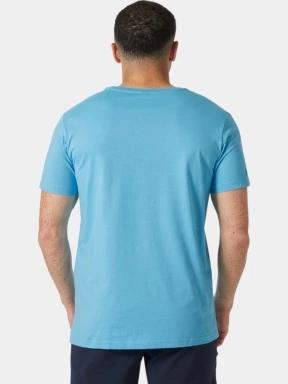 Helly Hansen Shoreline T-Shirt 3.0 férfi rövid ujjú póló világoskék színben 3