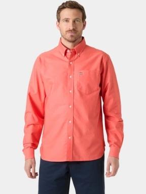 Helly Hansen Shore Ls Shirt férfi hosszú ujjú ing rózsaszín színben 1