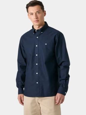 Helly Hansen Shore Ls Shirt férfi hosszú ujjú ing sötétkék színben 1