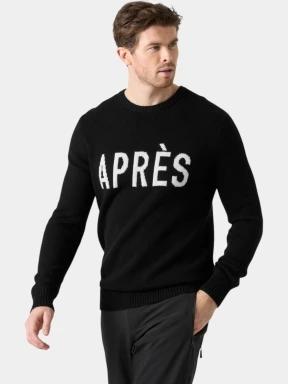 Helly Hansen Afton Knit Sweater férfi kötött pulóver fekete színben 1
