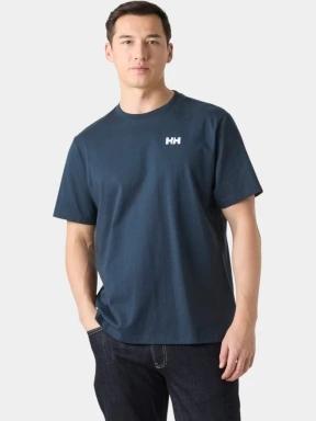 Helly Hansen Hh Staple T-Shirt férfi rövid ujjú póló sötétkék színben 1