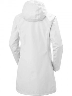 Helly Hansen W Long Belfast Jacket női esőkabát fehér színben 3
