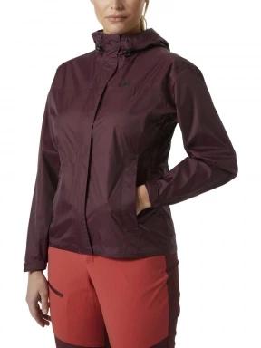 Helly Hansen W Loke Jacket női esőkabát piros színben 1