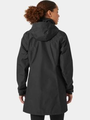 Helly Hansen W Aden Long Coat női esőkabát fekete színben 3