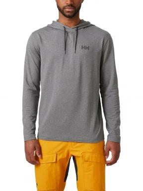 Helly Hansen Verglas Light Hoodie férfi kapucnis pulóver szürke színben 1