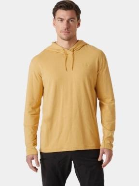 Helly Hansen Verglas Light Hoodie férfi kapucnis pulóver sárga színben 1