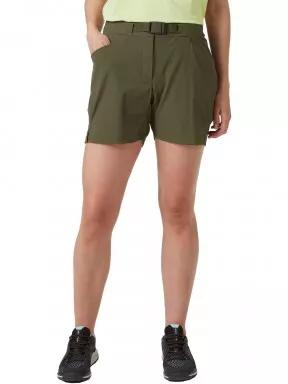 Helly Hansen W Tinden Light Shorts női rövidnadrág oliva színben 1