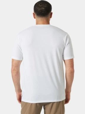 Helly Hansen Skog Graphic T-Shirt férfi rövid ujjú póló fehér színben 3